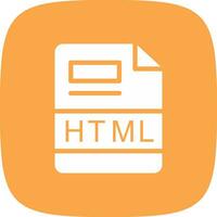 HTML Creative Icon Design vector