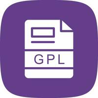 GPL Creative Icon Design vector