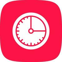 Time Quarter Creative Icon Design vector