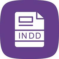 INDD Creative Icon Design vector