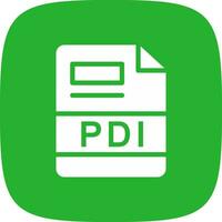 PDI Creative Icon Design vector