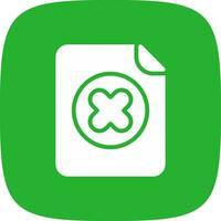 Delete File Creative Icon Design vector