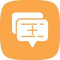 Conversation Creative Icon Design vector