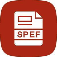 SPEF Creative Icon Design vector