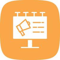 Ad Creative Icon Design vector