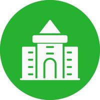 Castle Creative Icon Design vector