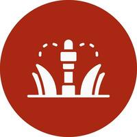 Sprinkler Creative Icon Design vector