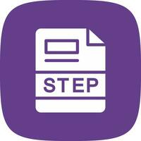 STEP Creative Icon Design vector