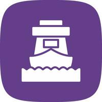 Ship Creative Icon Design vector
