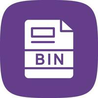 BIN Creative Icon Design vector