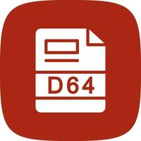 D64 Creative Icon Design vector