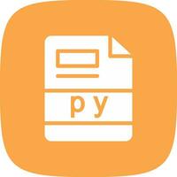 py Creative Icon Design vector