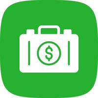 Suitcase Creative Icon Design vector