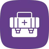 First Aid Kit Creative Icon Design vector