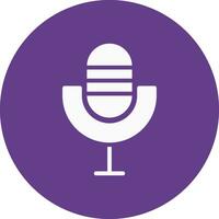 Microphone Creative Icon Design vector