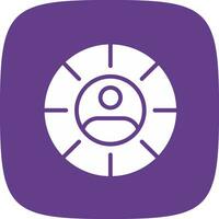 Targeting Creative Icon Design vector