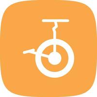 Glyph Round Circle Multicolor Design vector