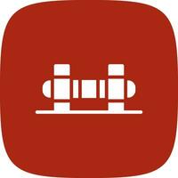 Dumbbells Creative Icon Design vector