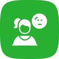 Meh Creative Icon Design vector