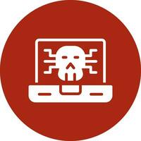 diseño de icono creativo de malware vector