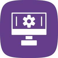 Setting Creative Icon Design vector
