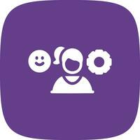 Managing Emotions Creative Icon Design vector