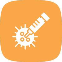 Vaccination Creative Icon Design vector