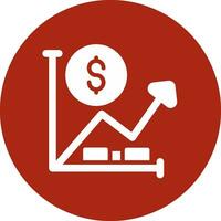 Income Settings Creative Icon Design vector