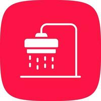 Shower Creative Icon Design vector