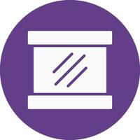 Mirror Creative Icon Design vector