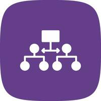 Labeled Hierarchy Creative Icon Design vector