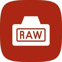 Raw Creative Icon Design vector