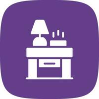 Nightstand Creative Icon Design vector