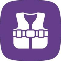 Life Jacket Creative Icon Design vector