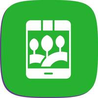Smart Farm Creative Icon Design vector