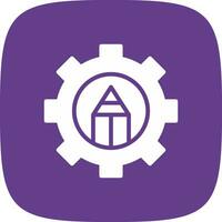 Gear Creative Icon Design vector