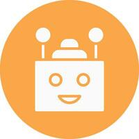Chatbot Creative Icon Design vector