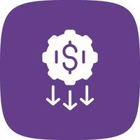 Low Startup Cost Creative Icon Design vector