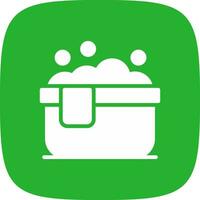 Laundry Creative Icon Design vector