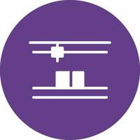 3D Printing Creative Icon Design vector