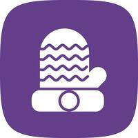 Mitten Creative Icon Design vector