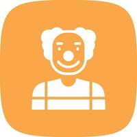 Clown Creative Icon Design vector