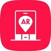 Ar Navigation Creative Icon Design vector