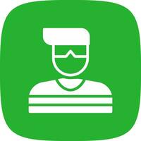 Robber Creative Icon Design vector
