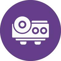 Projector Creative Icon Design vector