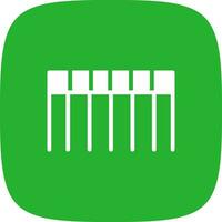 Comb Creative Icon Design vector