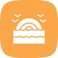 Rainbow Creative Icon Design vector