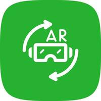 Vr Glasses Creative Icon Design vector