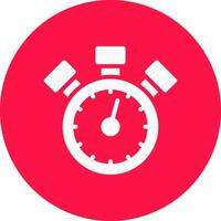 Stopwatch Creative Icon Design vector