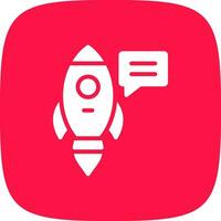 Rocket Creative Icon Design vector